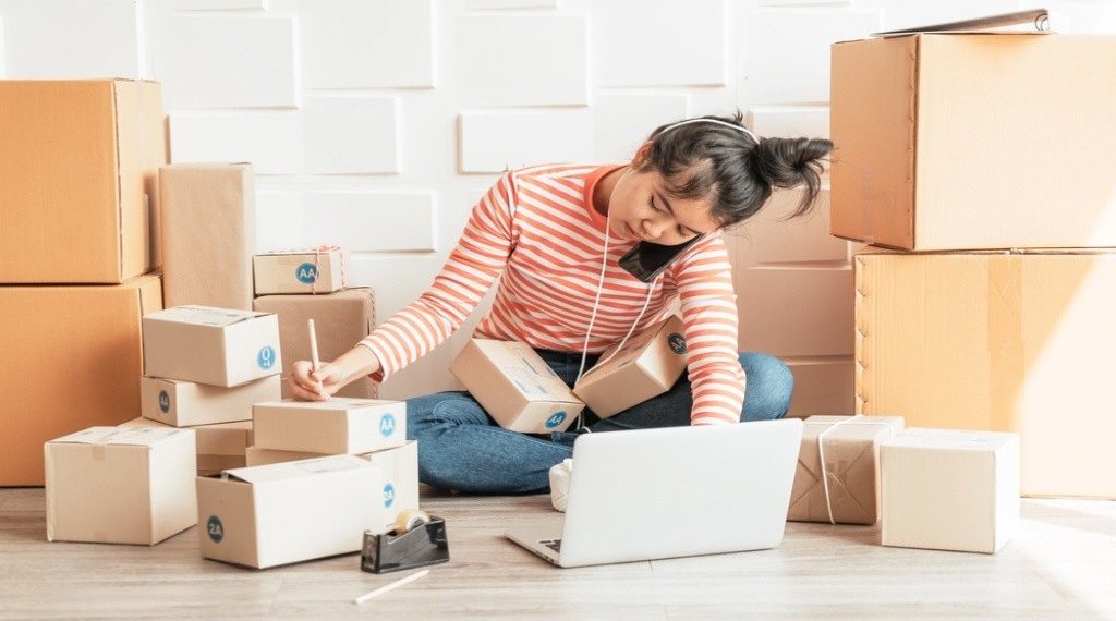 کار بسته بندی در منزل